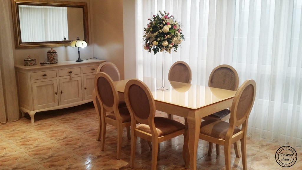 Salón de estilo romántico